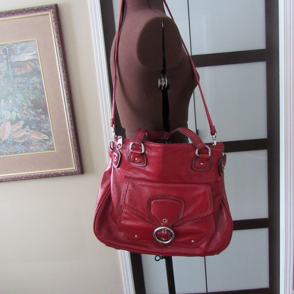 APOSTROPHE LADIES RED HANDBAG